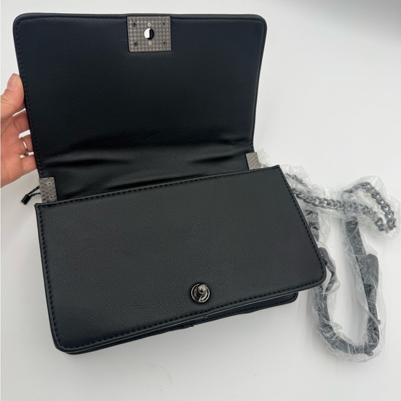 Black chain crossbody handbag - Picture 12 of 14